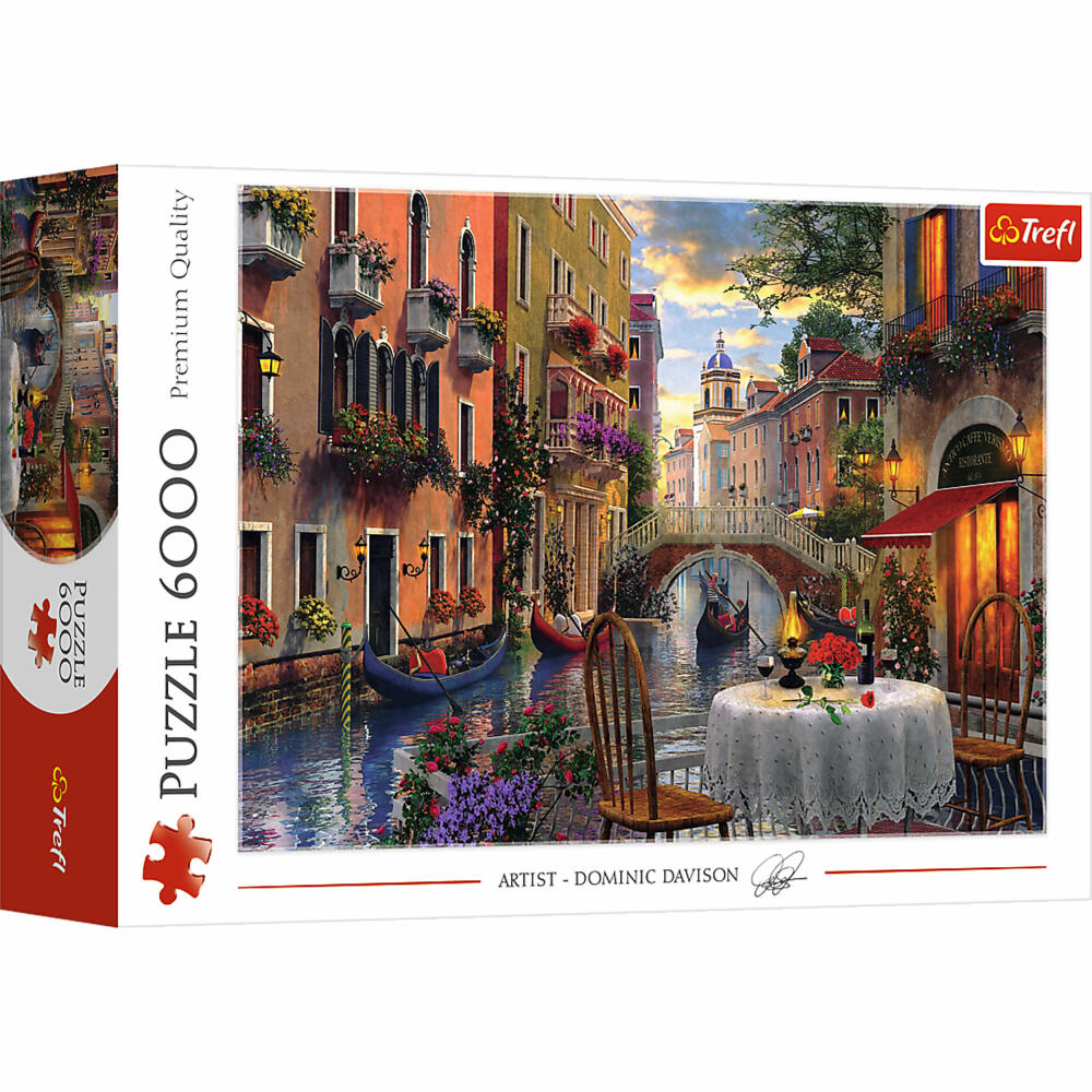 Trefl Puzzle Abendessen in Venedig, 6000 Teile, 136 x 96 cm, 65003