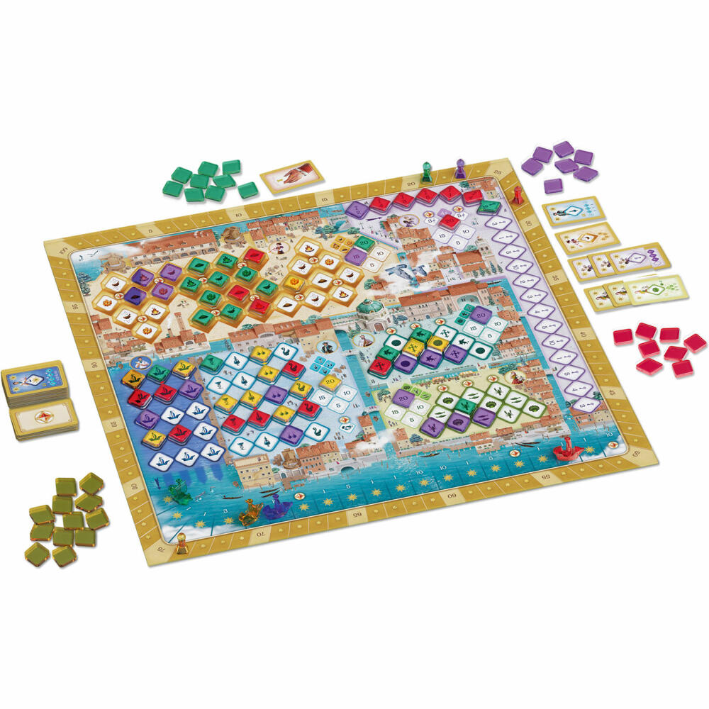Schmidt Spiele Mille Fiori, family game, board game, parlor game, 49400