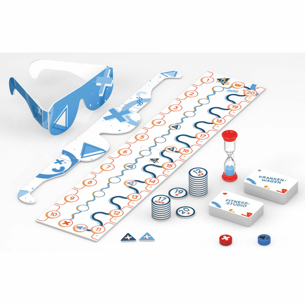 Schmidt Spiele Lautsalat, Familienspiel, Gesellschaftsspiel, kooperatives Spiel, Ratespiel, 49425