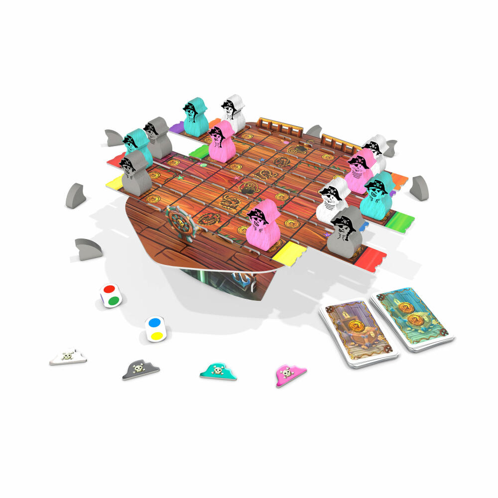 Zoch Quarrelling on the Plank, Children's Game, Family Game, Board Game, 3D Game, Children's Game, 601105159