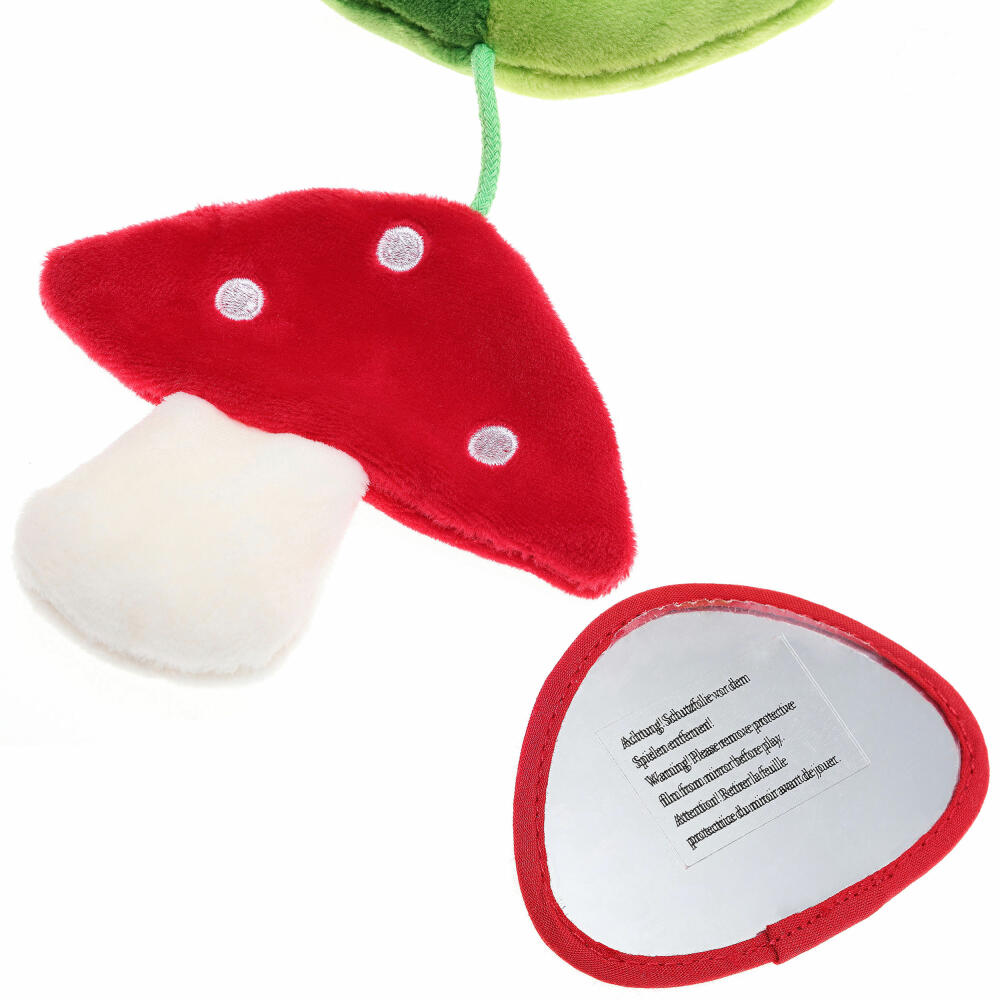 sigikid PlayQ Babyschalenspielzeug Eichhörnchen, Aktiv-Spirale, Kinderwagenkette, Baby Activity, Spielzeug, 42248