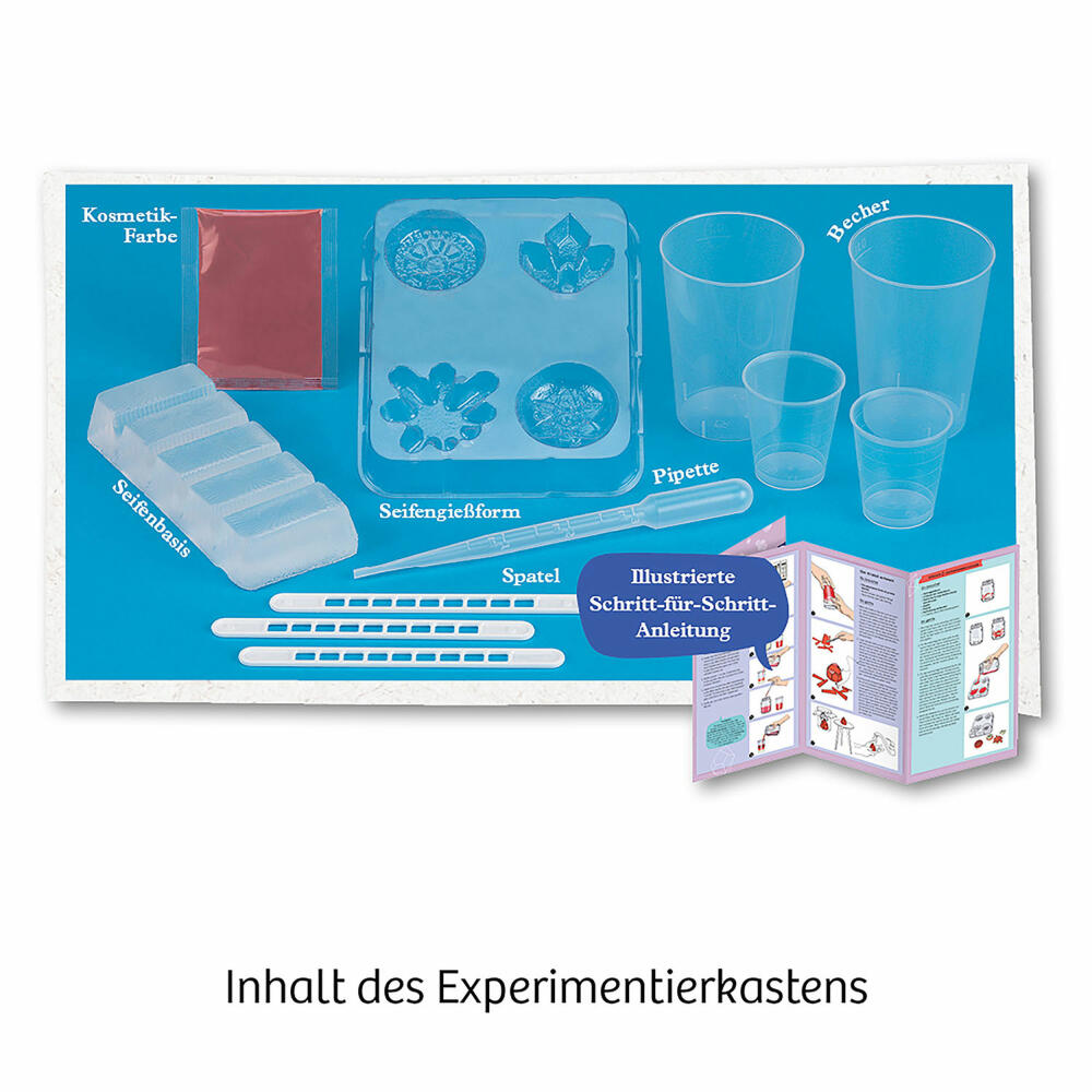 KOSMOS Kristall-Seife, Experimentieren, Basteln, Lernen, Entdecken, Spielzeug, ab 8 Jahren, 657925
