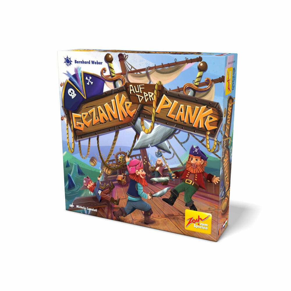 Zoch Quarrelling on the Plank, Children's Game, Family Game, Board Game, 3D Game, Children's Game, 601105159