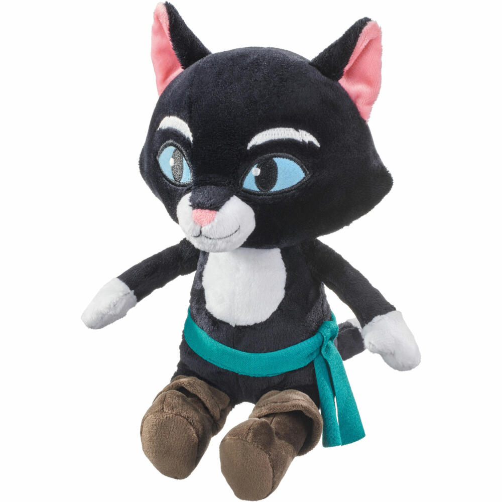 Schmidt Spiele Puss in Boots Kitty Samtpfote, Cuddly Toy, Plush Toy, Stuffed Toy, Plush, 26 cm, 42779