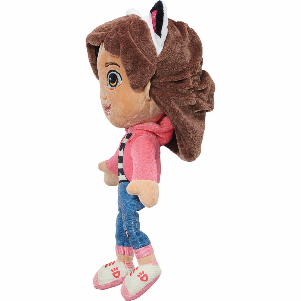 Schmidt Spiele Gabbys Dollhouse Gabby, rag doll, plush figure, doll, 28 cm, 42784