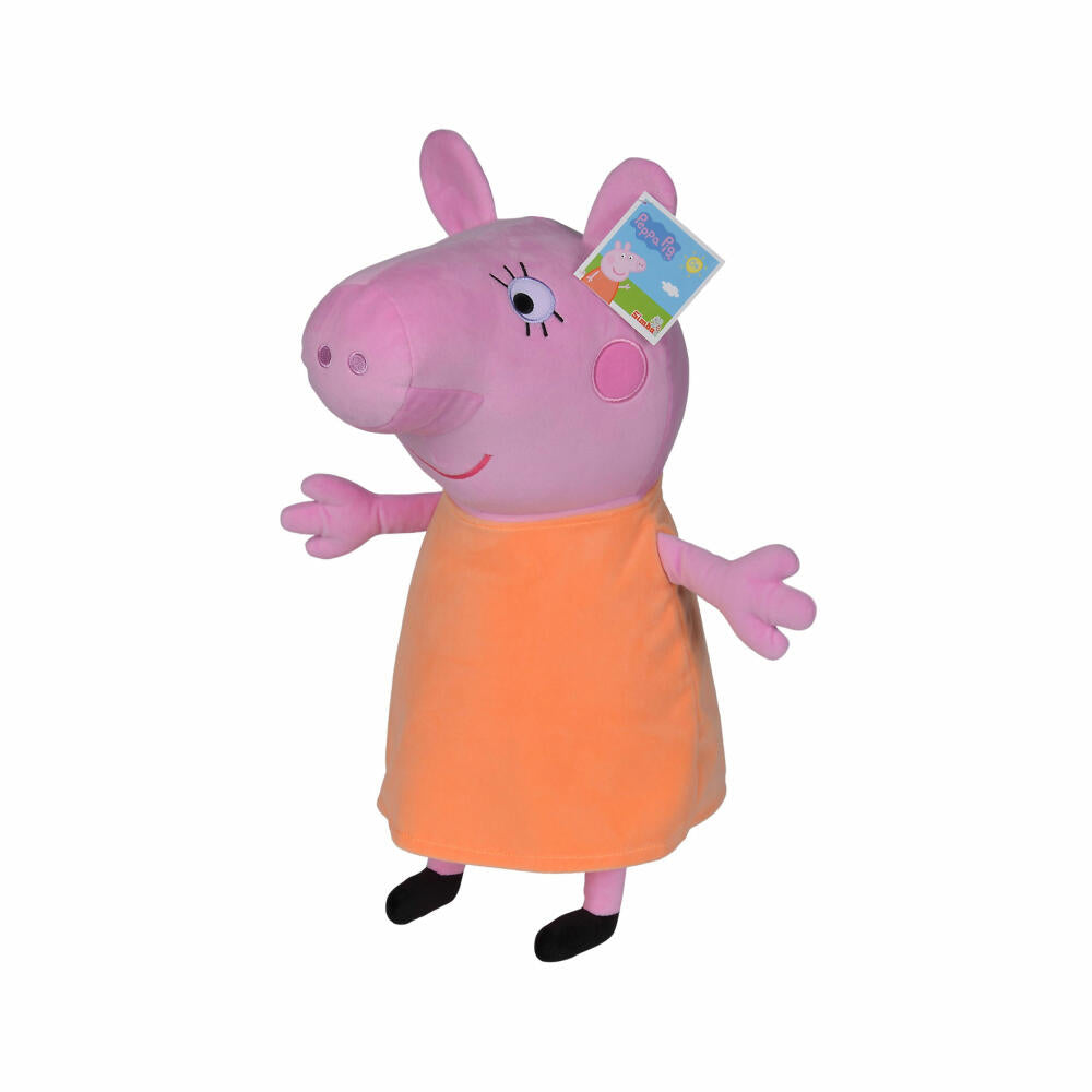 Simba Peppa Pig Plush Mama Wutz, Plush Toy, Cuddly Toy, Stuffed Toy, Toy, Children, 35 cm, 109261004
