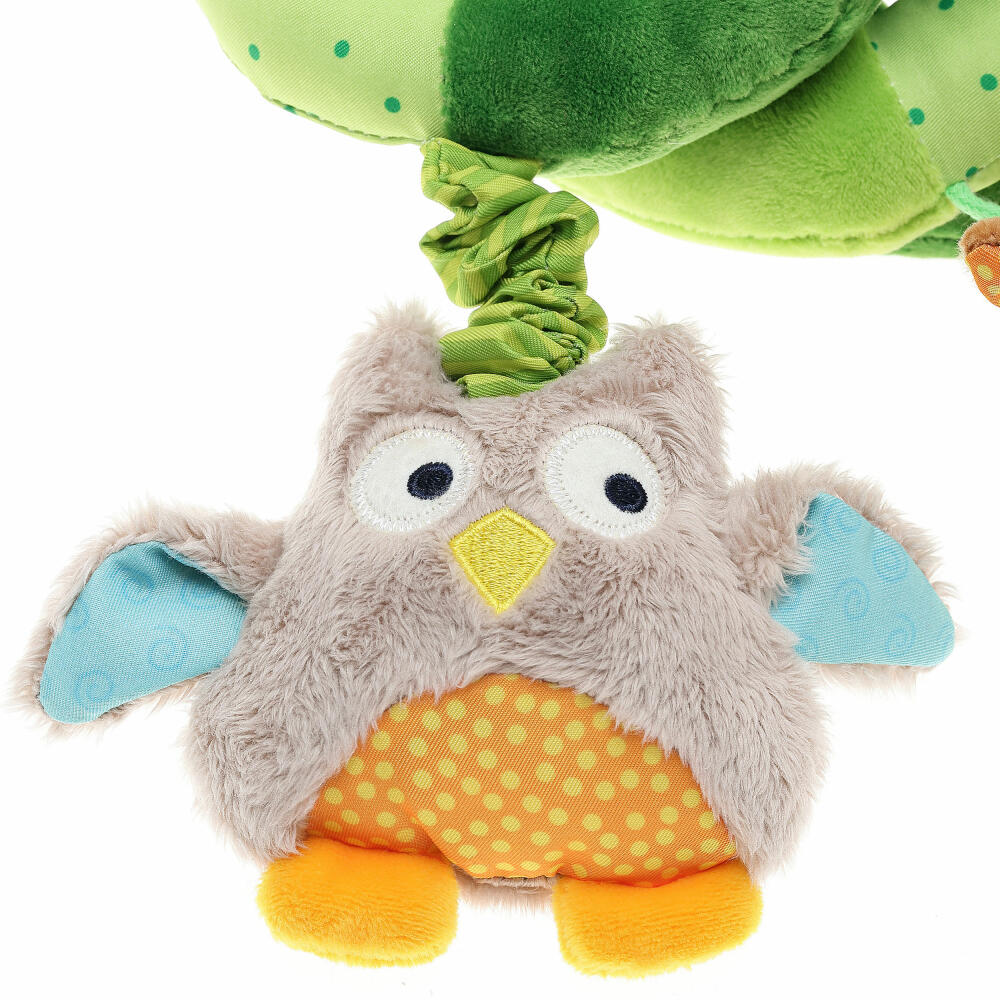 sigikid PlayQ Babyschalenspielzeug Eichhörnchen, Aktiv-Spirale, Kinderwagenkette, Baby Activity, Spielzeug, 42248