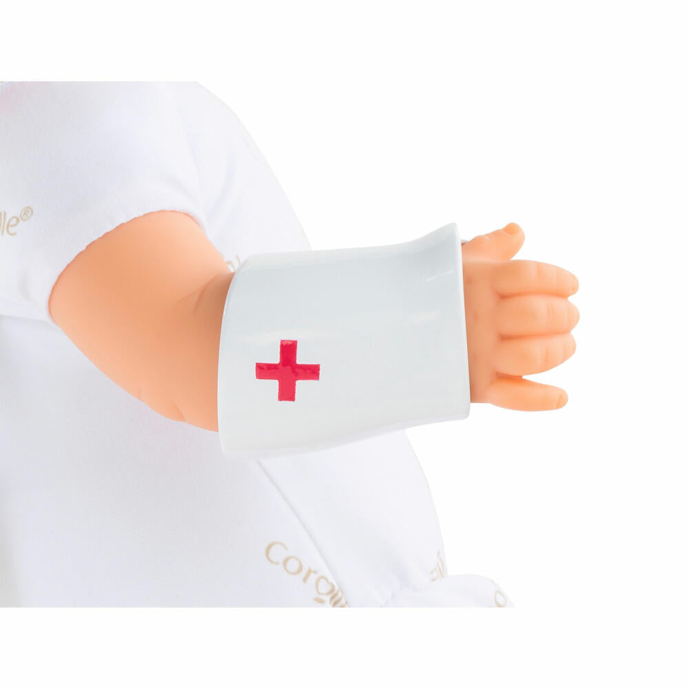 Corolle MGP large doctor set, doctor's bag, doctor's case, accessories, doll, for all 36 - 42 cm baby dolls, 9000141050