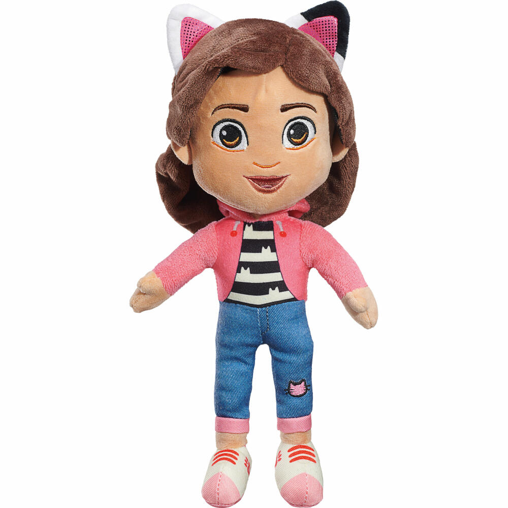 Schmidt Spiele Gabbys Dollhouse Gabby, rag doll, plush figure, doll, 28 cm, 42784