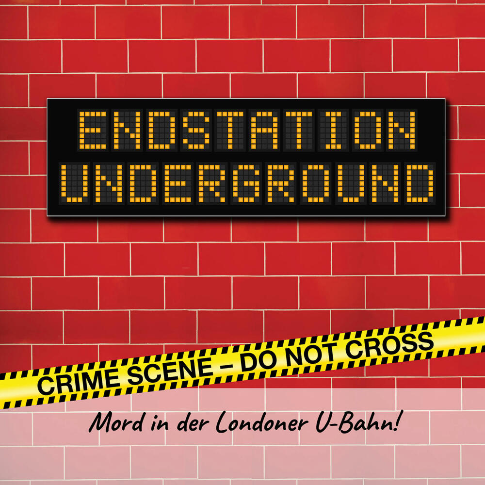 KOSMOS Murder Mystery Puzzle - Endstation Underground, crime game, board game, ages 16 and up, 682170