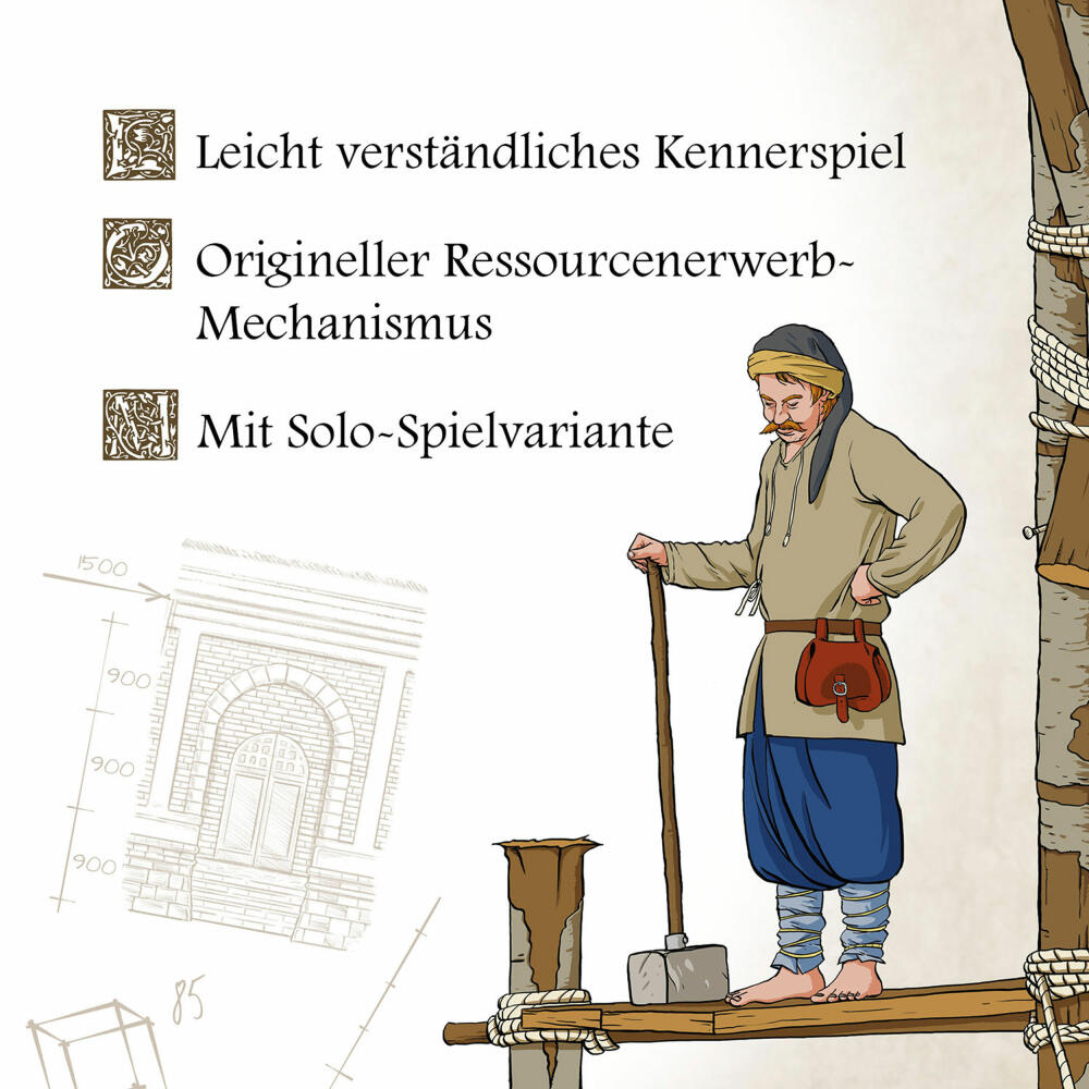 KOSMOS The Red Cathedral, board game, parlor game, family game, connoisseur game, 682156