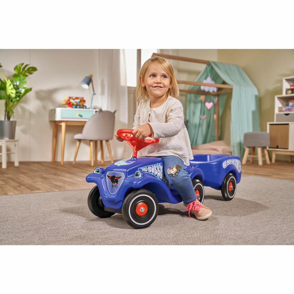 BIG Bobby-Car-Classic, Bobbycar, Ride-on Car, Ride-on Vehicle, Children's Car, Toy, Ocean / Blue, 800056130