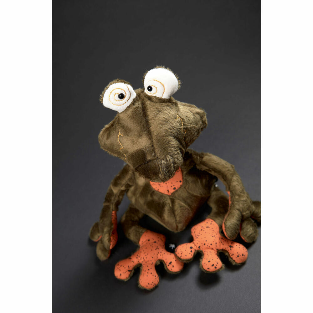 sigikid BeastsTown Frosch Frog Doc, Kuscheltier, Plüschtier, Stofftier, Schmusetier, Kuschel Tier, 32 cm, 39341