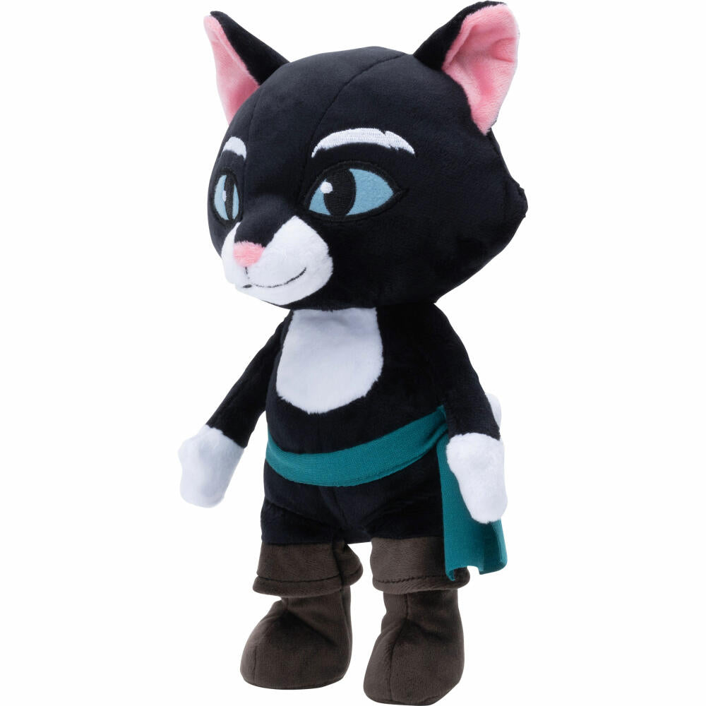 Schmidt Spiele Puss in Boots Kitty Samtpfote, Cuddly Toy, Plush Toy, Stuffed Toy, Plush, 26 cm, 42779