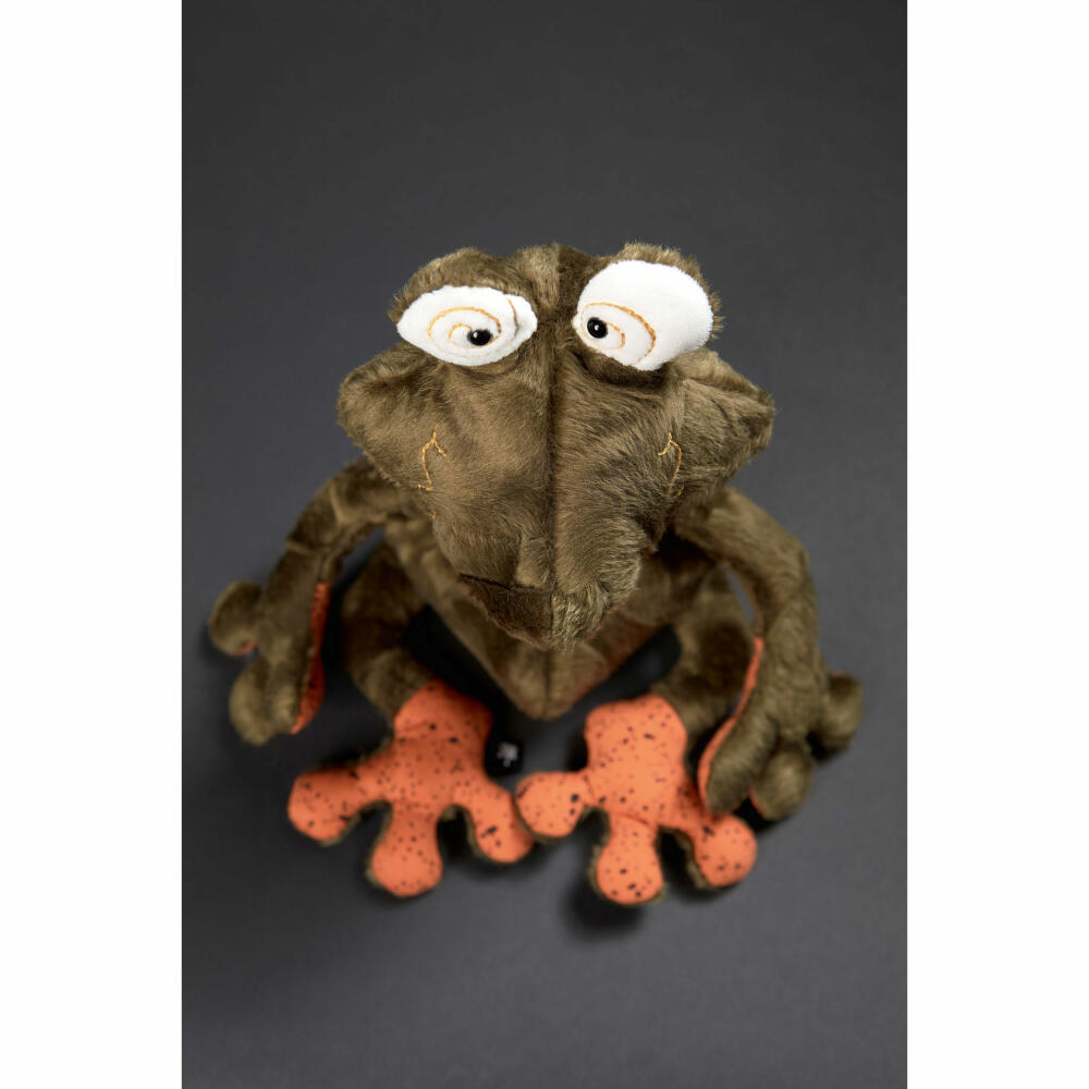 sigikid BeastsTown Frosch Frog Doc, Kuscheltier, Plüschtier, Stofftier, Schmusetier, Kuschel Tier, 32 cm, 39341