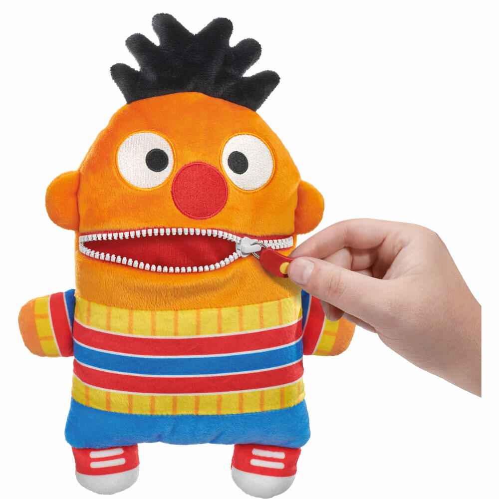 Schmidt Spiele Worry Eater Sesame Street Ernie, Plush Toy, Cuddly Toy, Worry Eater, 30 cm, 42546