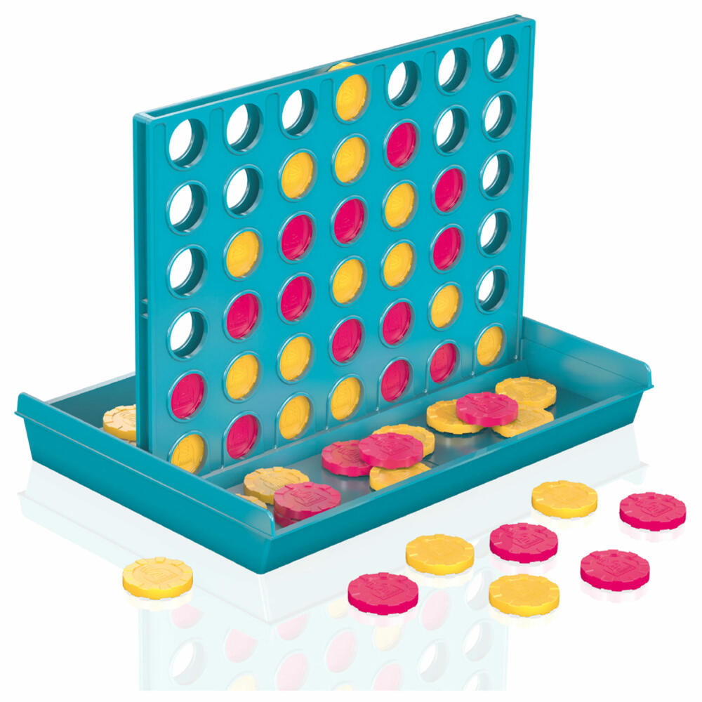 Schmidt Spiele Classic Line Vier, family game, children's game, travel game, 49403