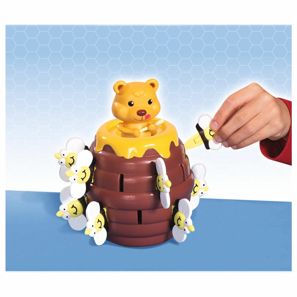Noris Hoppy-Bobby Actionspiel, Kinderspiel, Familienspiel, Kinder Spiel, Spielzeug, ab 3 Jahren, 606061476