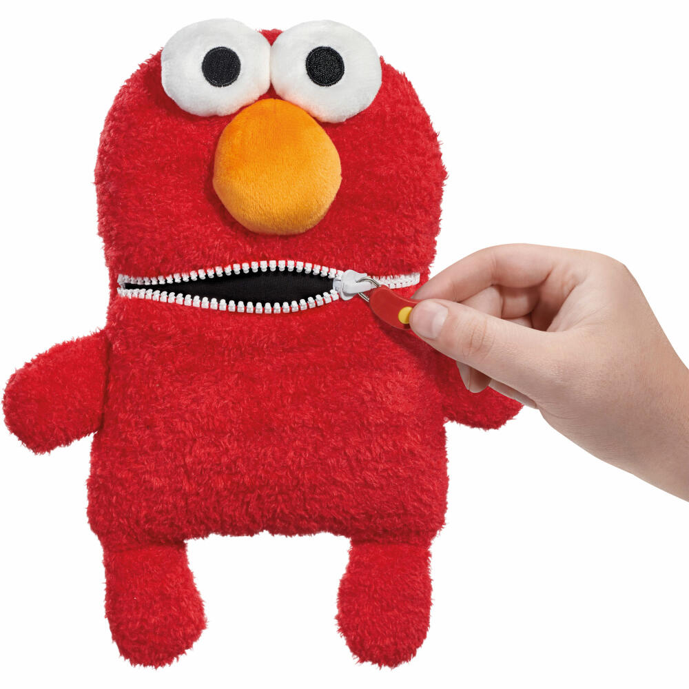 Schmidt Spiele Worry Eater Sesame Street Elmo, Plush Toy, Cuddly Toy, Worry Eater, 27 cm, 42549