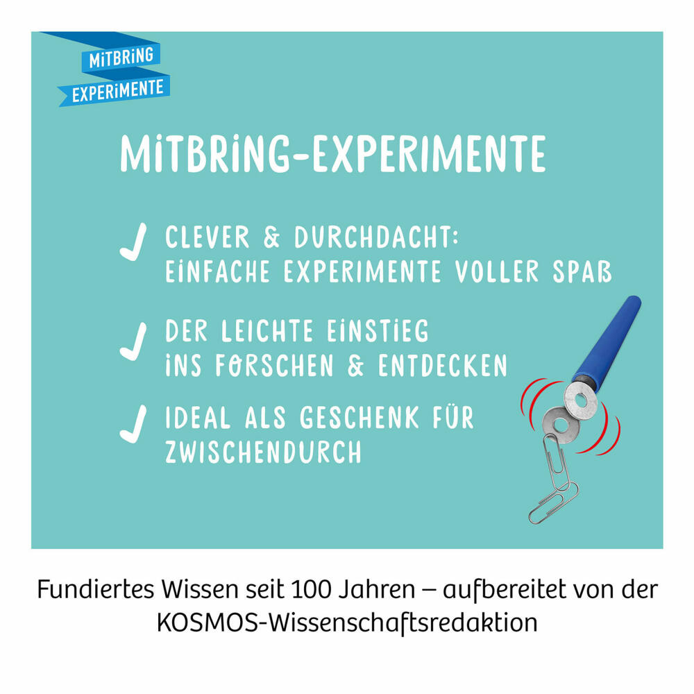 KOSMOS Magnet-Spaß, Experimentierkasten, Experimentier-Set, Kinder, ab 6 Jahren, 658137