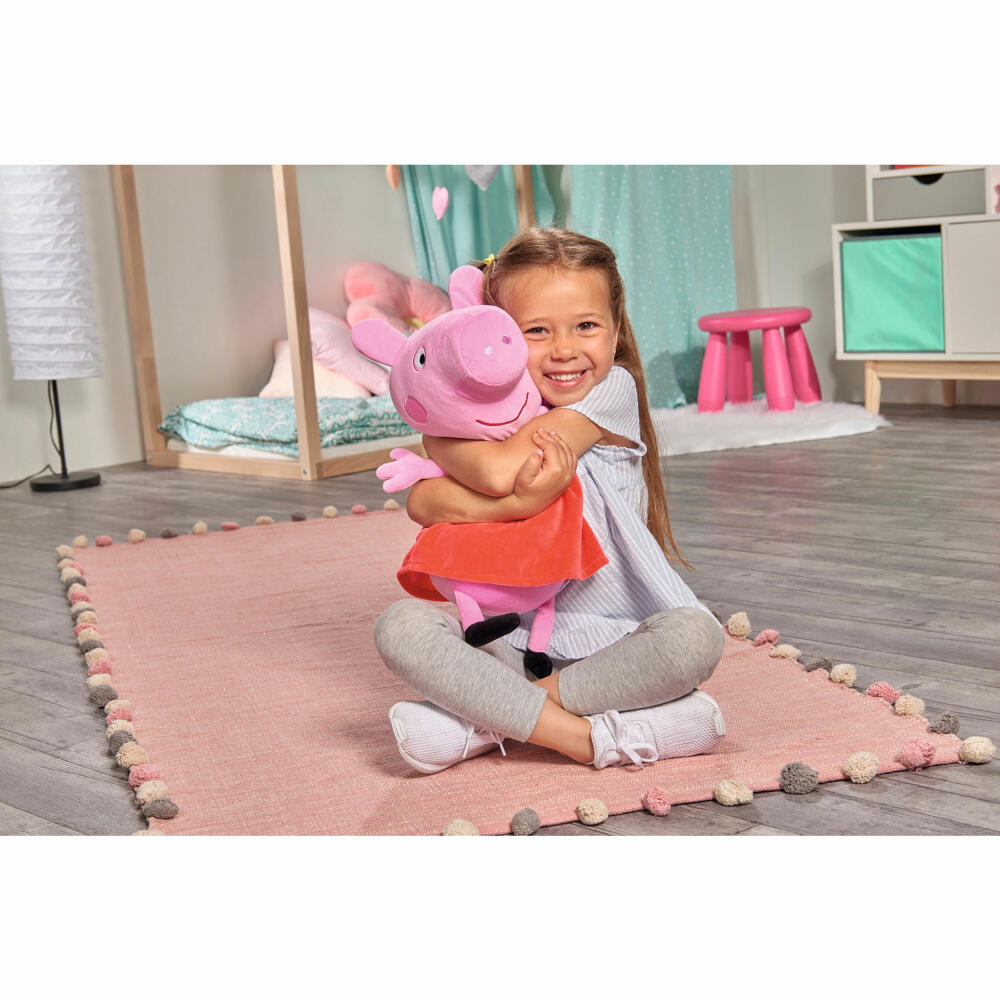 Simba Peppa Pig Plush Peppa, Wutz, Plush Toy, Cuddly Toy, Stuffed Toy, Toy, Children, 33 cm, 109261002