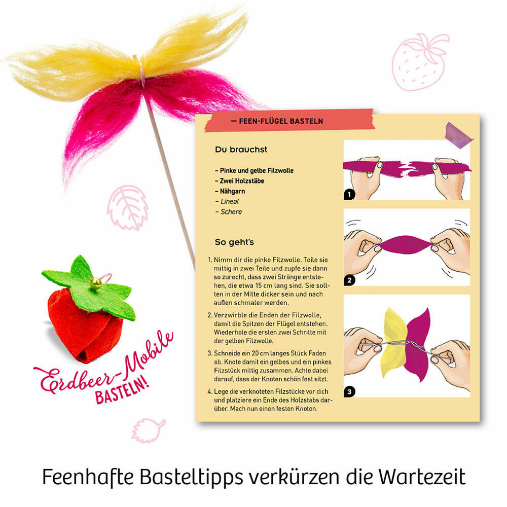 KOSMOS Feen-Erdbeeren, Garten, Gärtnerei, Pflanzen, Beeren, Entdecken, ab 6 Jahren, 657819