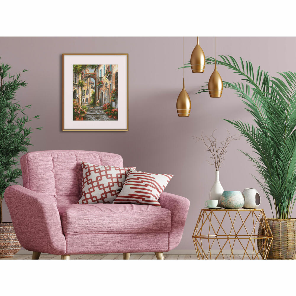 Schipper Painting by Numbers Dreamy Alley, Master Class Classic, Coloring Page, Wall Picture, 24 x 30 cm, 609240826