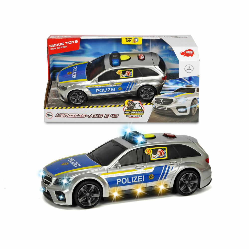 Dickie Toys Mercedes-AMG E43, police car, police car, emergency vehicle, toy car, toy, 203716018