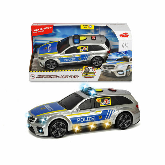 Dickie Toys Mercedes-AMG E43, Polizeiauto, Polizei Auto, Einsatzwagen, Spielzeugauto, Spielzeug, 203716018