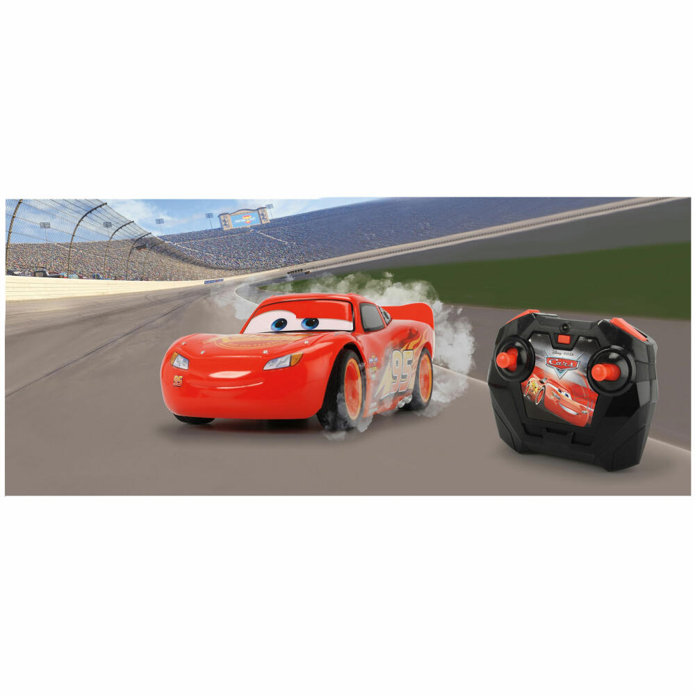 Dickie Toys RC Cars 3 Lightning McQueen Turbo Racer, RC car, toy car, remote-controlled car, toy, 203084028