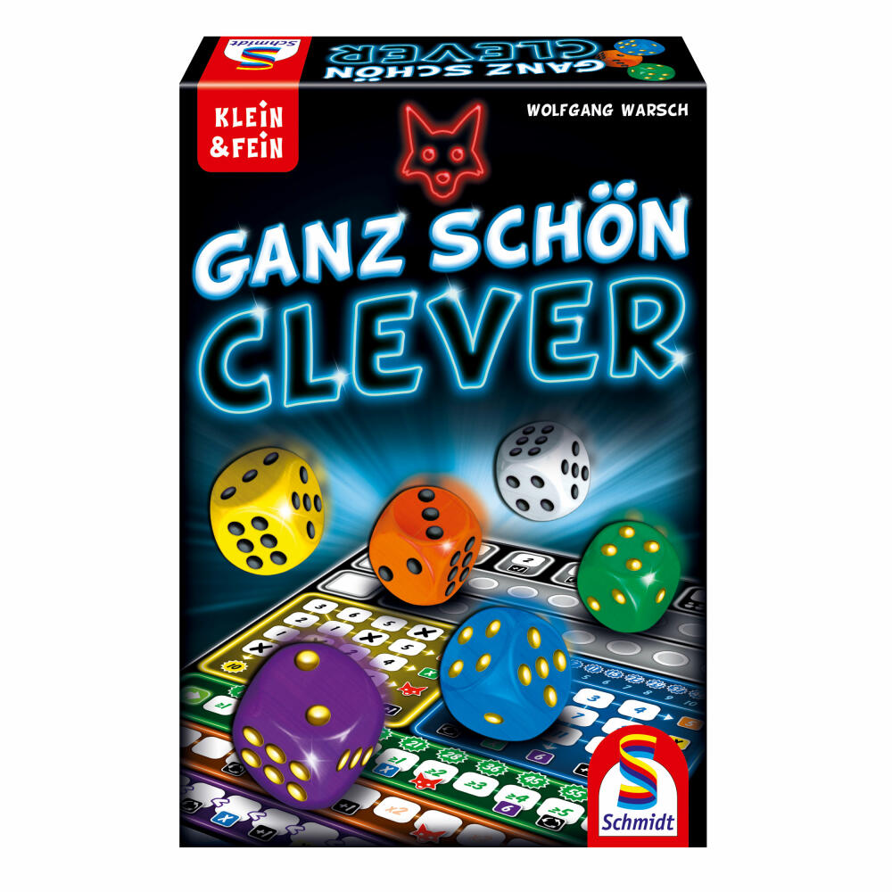 Schmidt Spiele Ganz Schön Clever, board game, family game, parlor game, game, 1 to 4 players, 49340