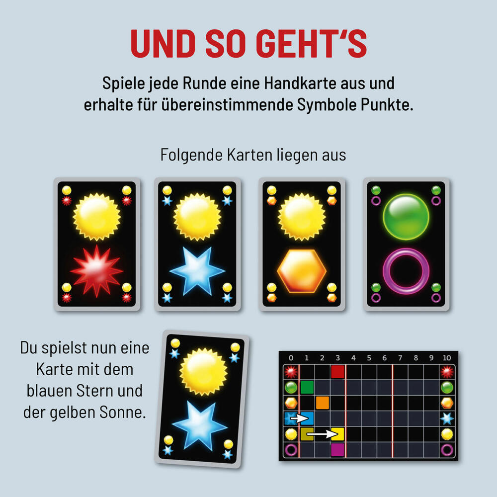 KOSMOS Simply Brilliant - The Card Game, Card Game, Children's Game, Family Game, from 8 years, 682231