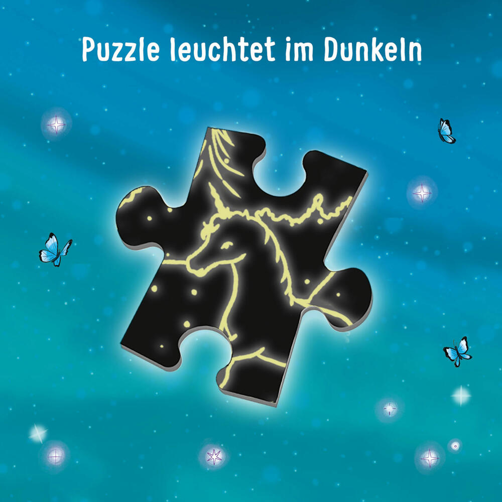 KOSMOS StoryPuzzle Startail The Missing Unicorn, Story Puzzle, Hidden Object, Puzzle Game, 150 Pieces, 682279