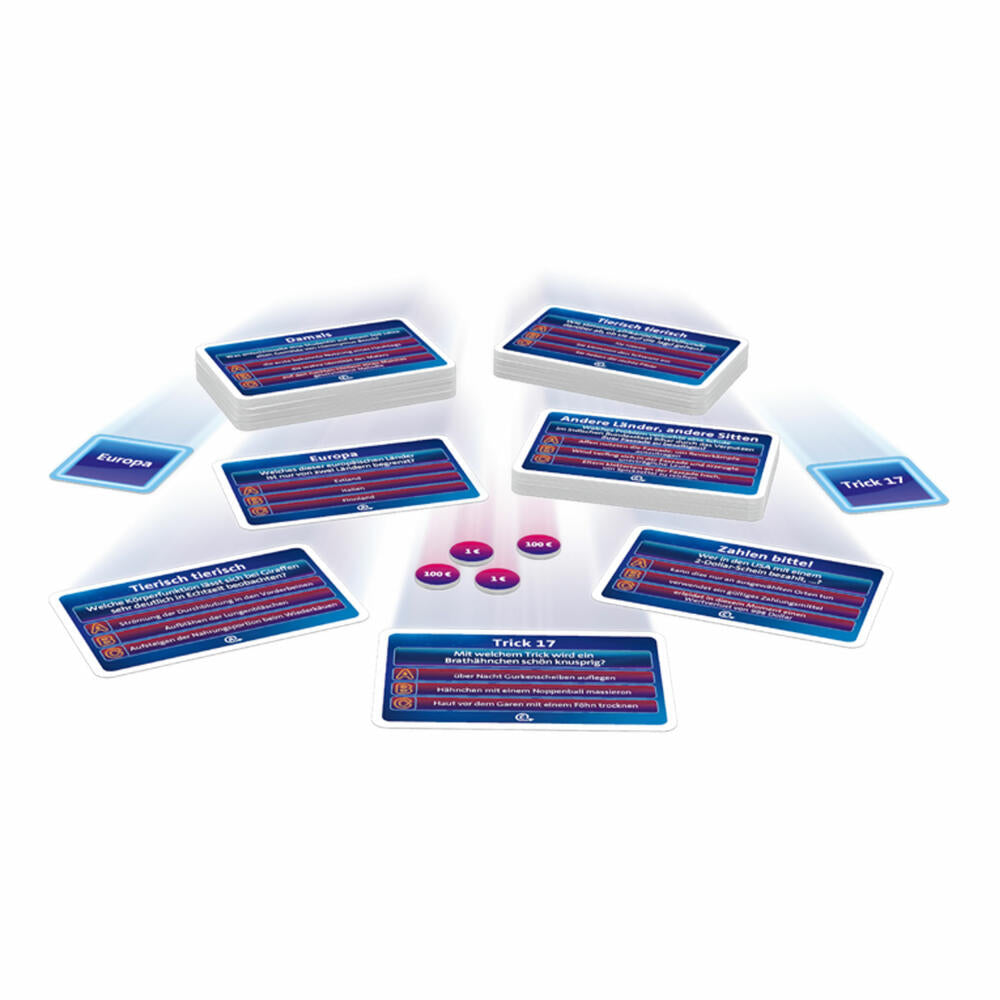 Schmidt Spiele Expansion Who knows what? The quiz game, supplementary set, family game, 49375