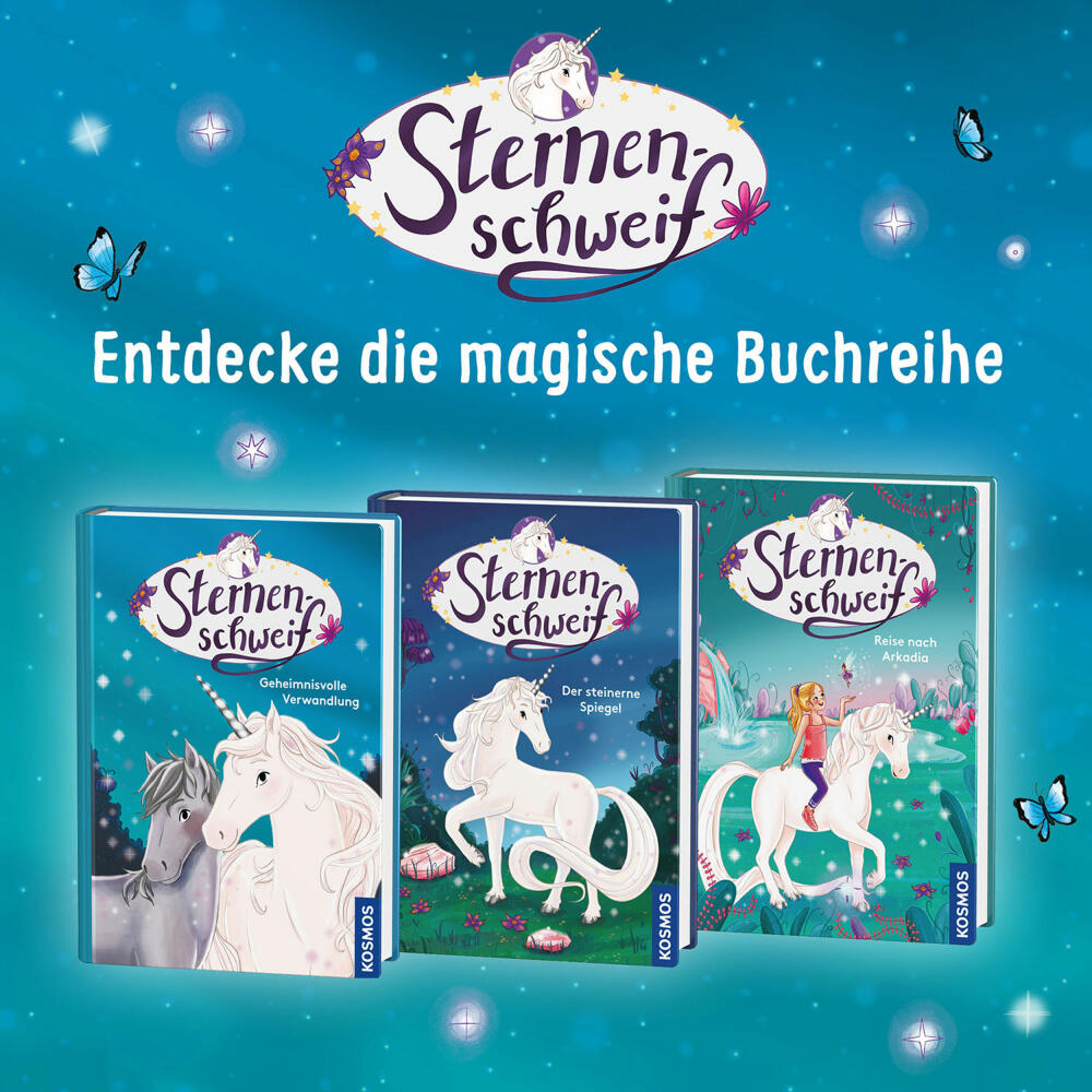KOSMOS StoryPuzzle Startail The Missing Unicorn, Story Puzzle, Hidden Object, Puzzle Game, 150 Pieces, 682279