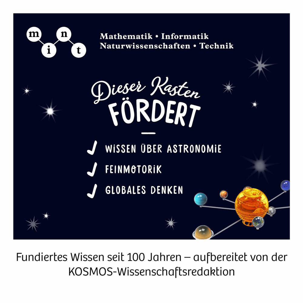 KOSMOS Experiment Kit Solar System, Planets, Experiments, Construction Kit, from 8 years, 671532