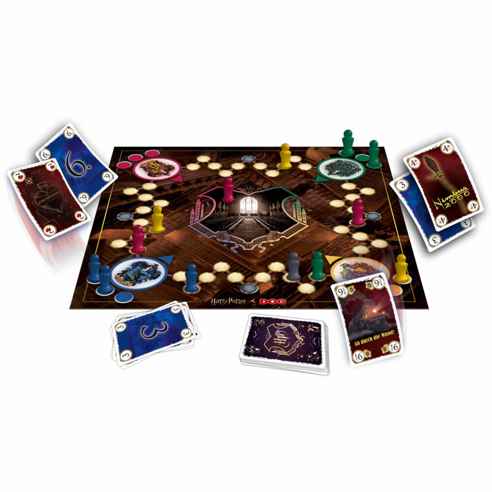Schmidt Spiele DOG Harry Potter, Familienspiel, Brettspiel, Gesellschaftsspiel, ab 8 Jahre, 49423