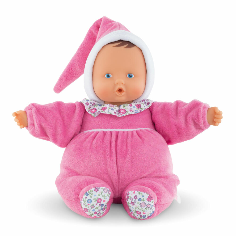 Corolle MDC Babipouce 1001 Blume, Schmusepuppe, Weichkörperpuppe, Babypuppe, Puppe, mit Vanilleduft, 9000020090