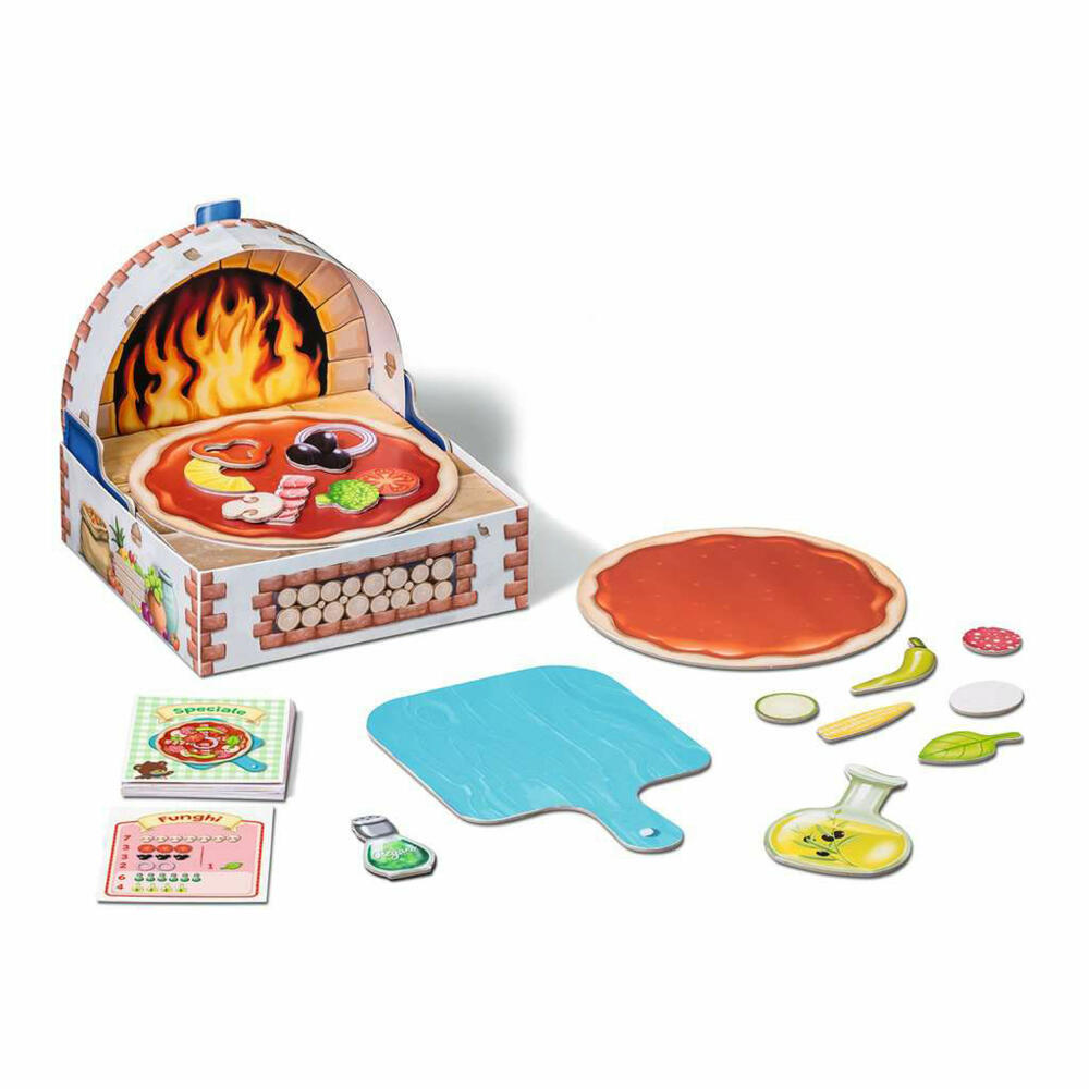 Ravensburger ministeps 1, 2, 3 Pizzabäckerei, Brettspiel, Kinderspiel, Kinder Spiel, ab 2 Jahren, 04586