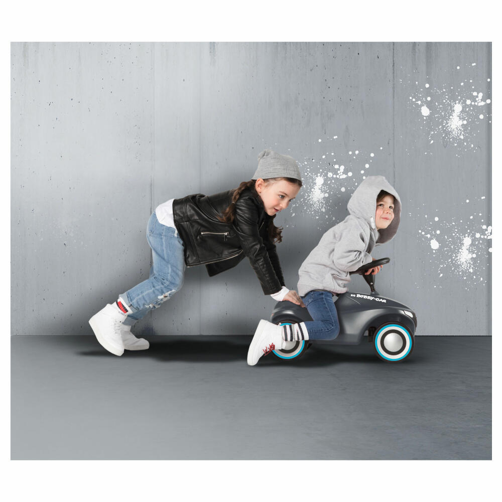 BIG Bobby-Car-Neo, Bobbycar, ride-on car, ride-on vehicle, children's car, toy, anthracite, 800056243