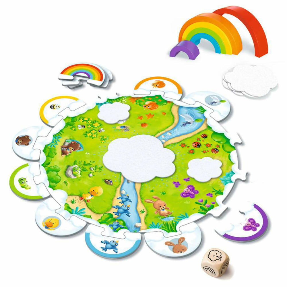 Ravensburger ministeps: Emils buntes Regenbogen-Spiel, Kinderspiel, Kinder Spiel, ab 2 Jahren, 04582