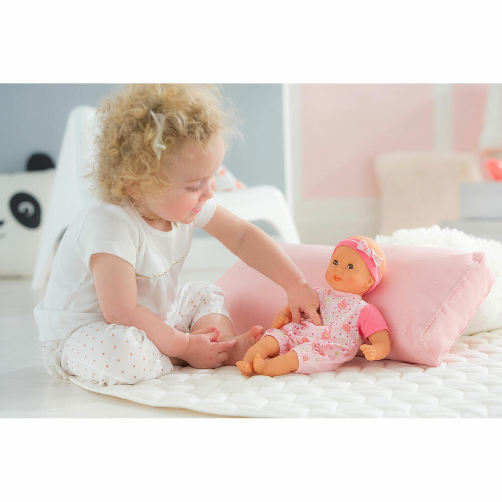 Corolle MPP Calin Melodies and Bussi, soft body doll with sleeping eyes, baby doll, doll, with vanilla scent, 9000100100