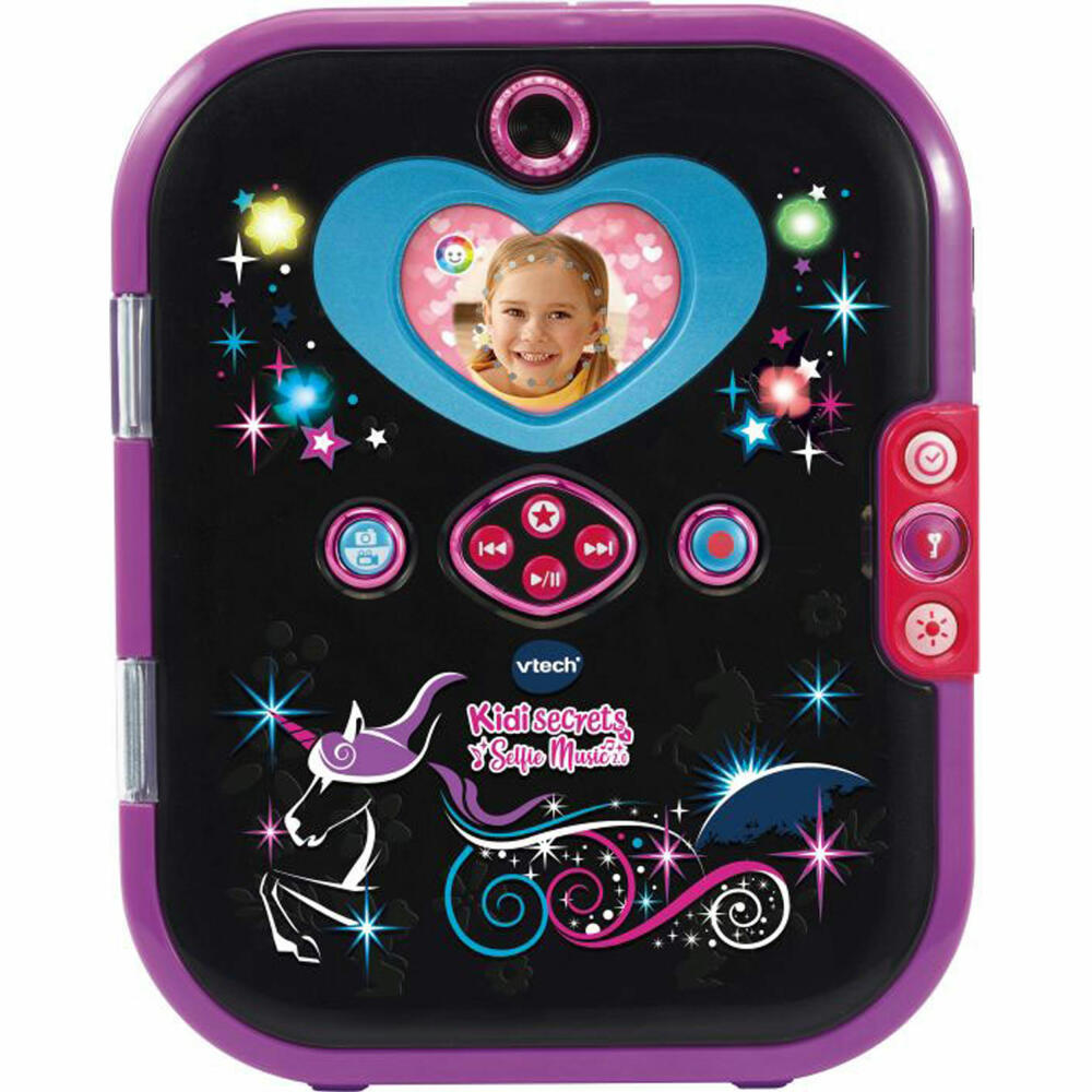 Vtech 80-541974 KidiSecrets Selfie Music 2.0 black