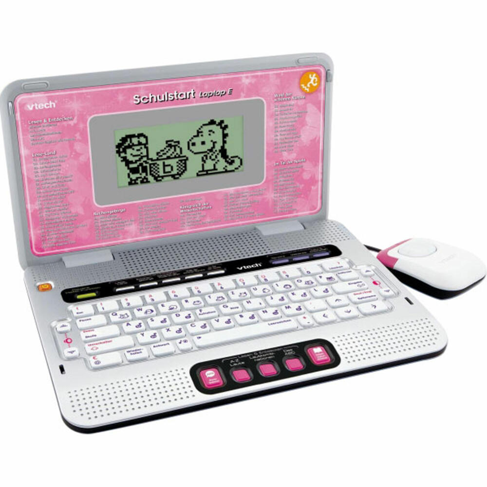Vtech 80-109794 School Start Laptop E, pink