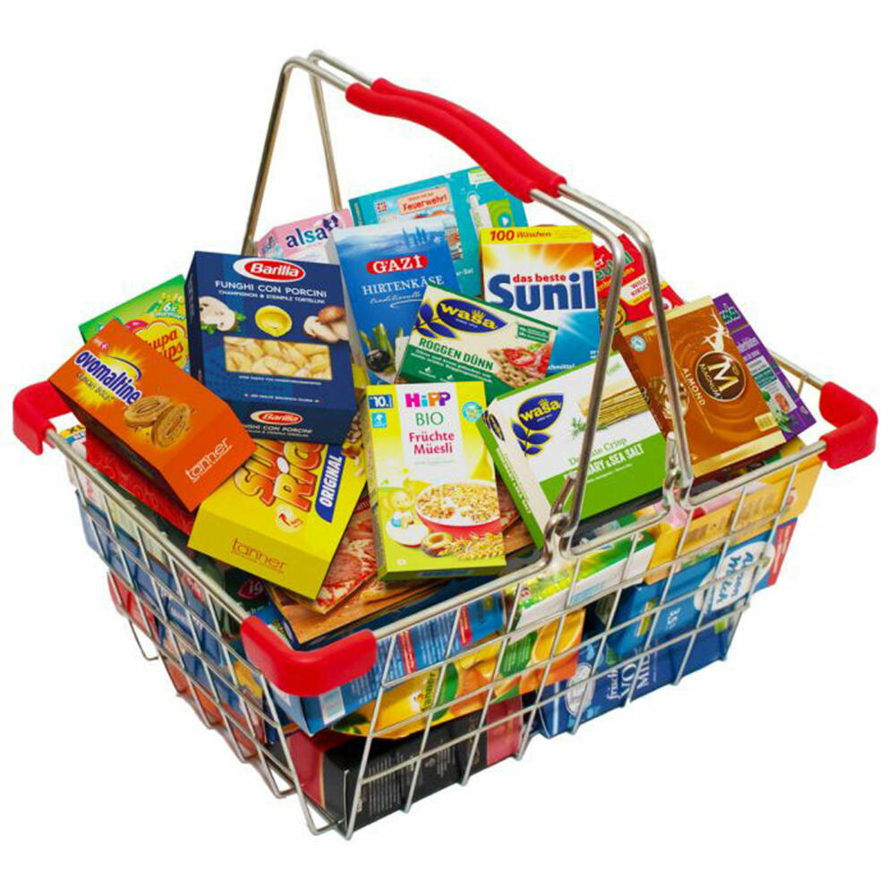 Tanner metal shopping basket