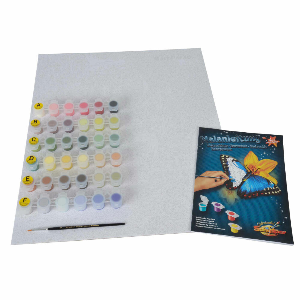 Schipper Painting by Numbers Garden Paradise, MNZ, Painting, Painting Set, Master Class, 40 x 50 cm, 609130379
