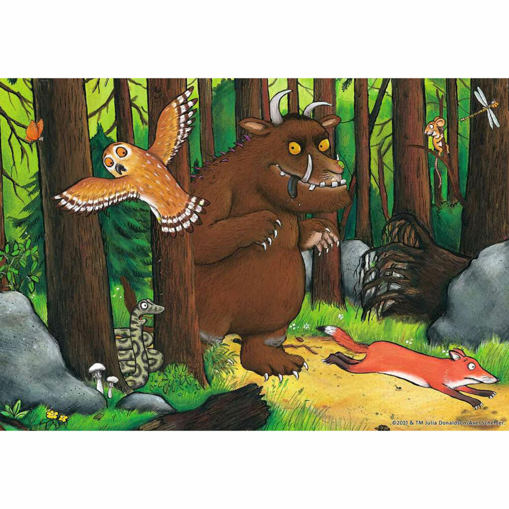 Ravensburger Kinderpuzzle Der Waldspaziergang, Puzzle, 2x24 Teile, 05227