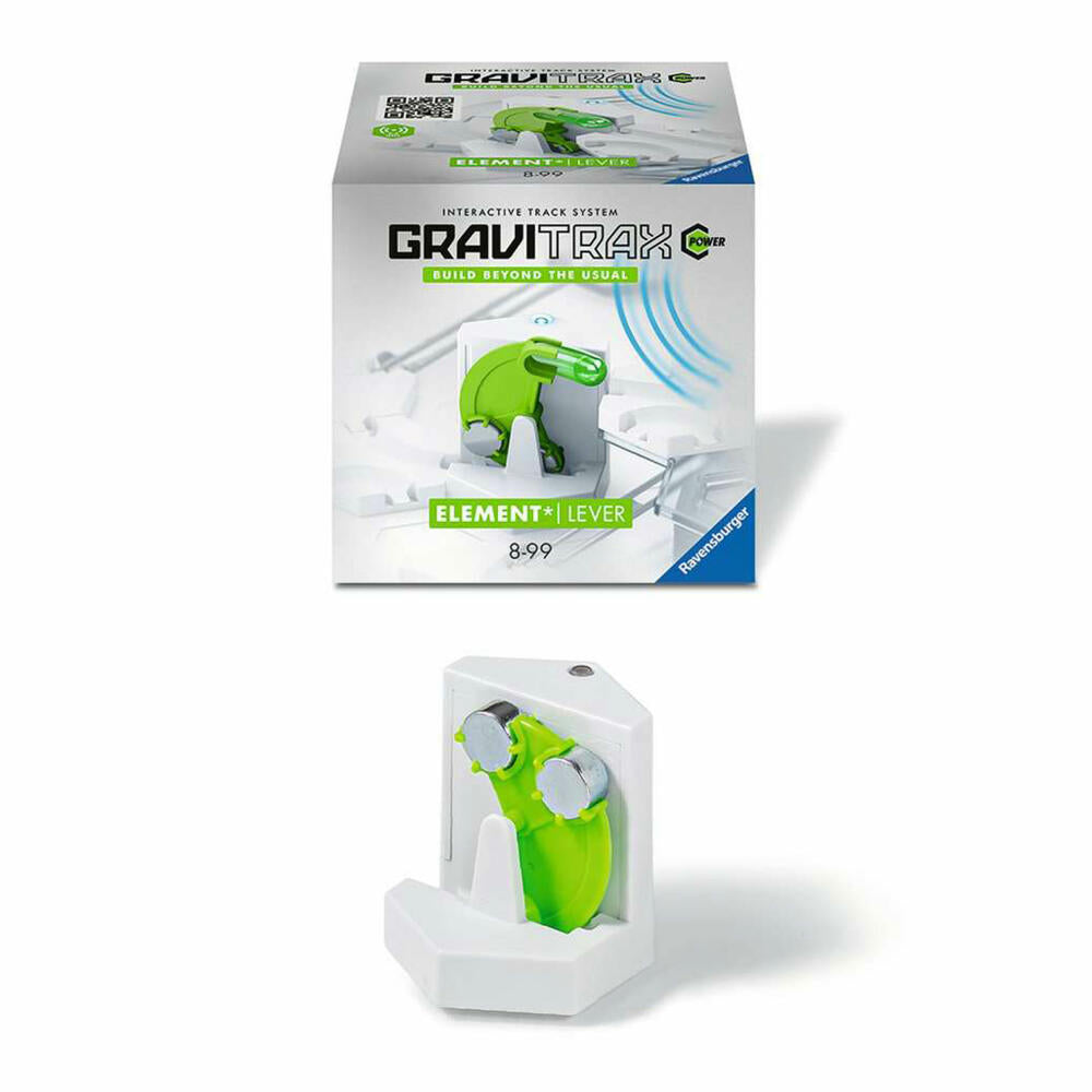 Ravensburger Konstruktionsspielzeug GraviTrax Power Lever, Kugelbahn, 26186