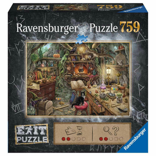 Ravensburger Puzzle Witch's Kitchen, Adult Puzzle, 759 Pieces, 19952
