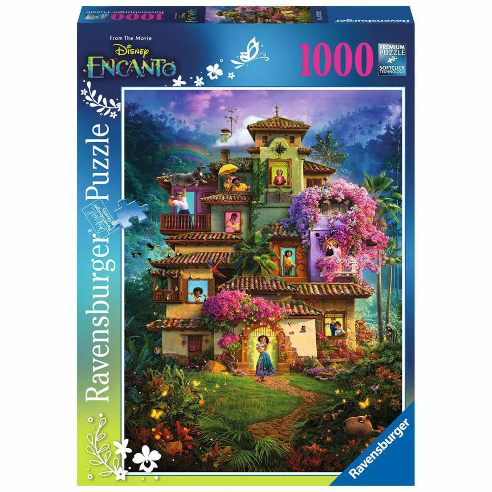 Ravensburger Puzzle Encanto, Erwachsenenpuzzle, Disney, 1000 Teile, 17324